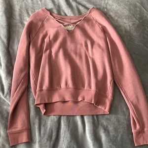 coral pink sweater